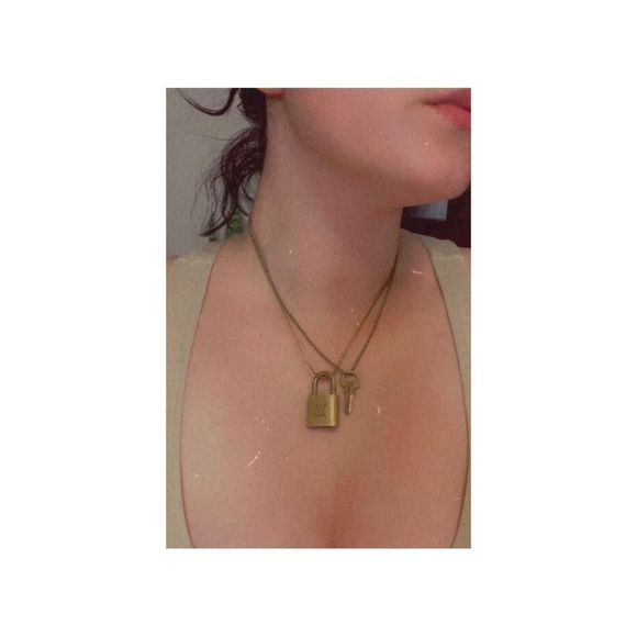 Louis Vuitton Lock and Key Necklace - Picture 1 of 6